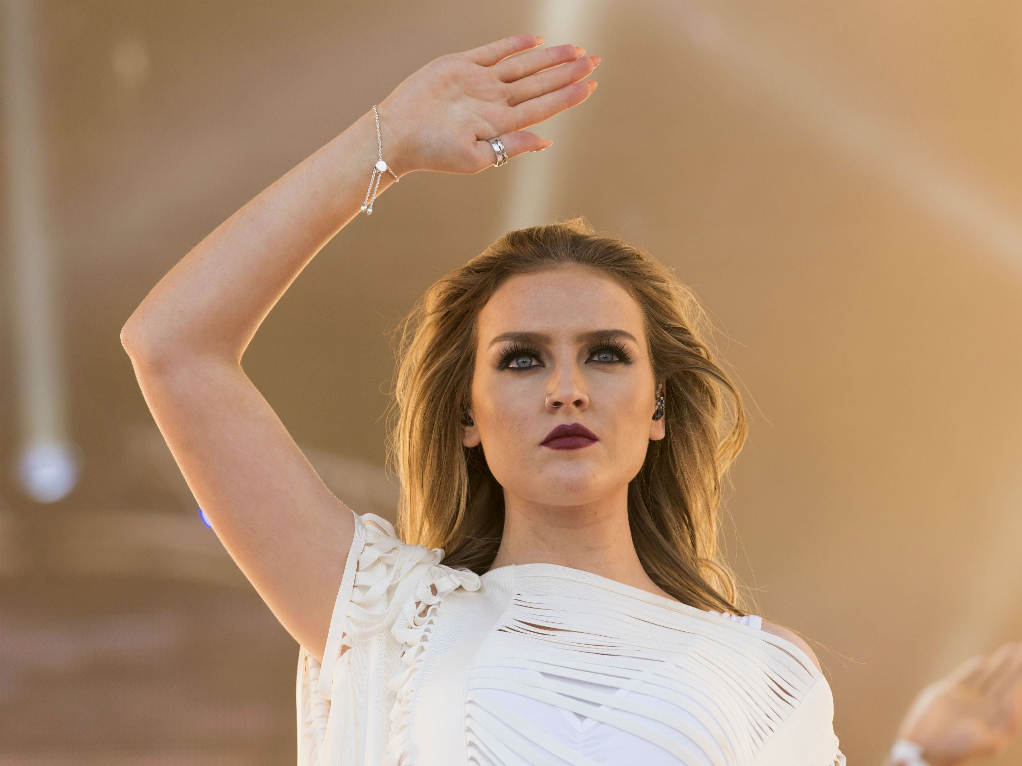 Little Mix Star Perrie Edwards Breaks Down In Tears During Emotional Performance With Bandmates